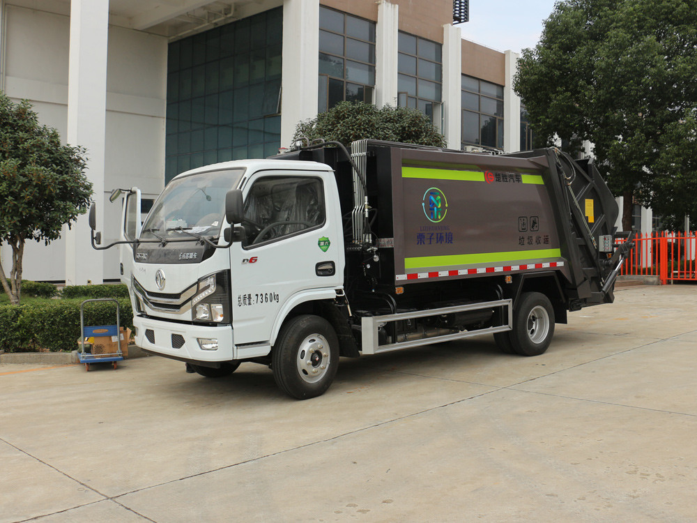 東風(fēng)壓縮垃圾車6立方 東風(fēng)壓縮垃圾車6立方